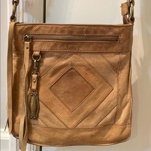 Lucky brand soft leather crossbody